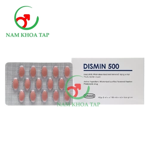 Dismin 500 - Thuốc điều trị suy giãn tĩnh mạch hiệu quả
